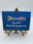 Vintage Dreamsicles Miniature Christmas Ornaments Set Of 18 Tree New. Fixed Price $18.00.