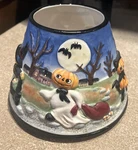 Yankee Candle Pumpkin Pals Large Jar Shade Topper Pre-own. Fixed Price $102.39.