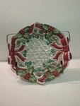 Vtg Fitz & Floyd Omnibus 1994 Christmas Classics Baroque Snack Plate 8". Fixed Price $5.00.