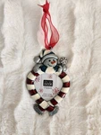 Studio Decor Michaels 2"X2" Snowman Christmas Frame Tree Ornament. Fixed Price $7.99.
