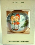 Vintage 1979 Hallmark Satin Christmas Ornament Betsy Clark W/ Box Usa QX201-9. Fixed Price $8.79.