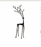 Set Of 2 Pottery Barn 4387838 Bronze Sculpted Reindeer. Fixed Price $550.00.