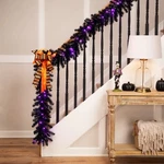 Northlight Pre-lit Black Crystal Pine Artificial Christmas Garland 9' X 12". Fixed Price $66.77.
