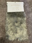 Wondershop Target Christmas Tree Skirt Faux Fur Light Gray Farmhouse Boho Rustic. Fixed Price $16.99.