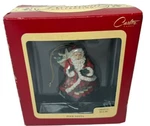 Carlton Cards Folk Santa Claus Vintage Christmas Ornament Keepsake Carrying Toys. Fixed Price $19.99.
