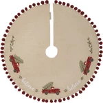 Believe Red Pickup Truck Christmas Tree Skirt, 24" Diameter, Primitives By Kathy. Fixed Price $36.97.