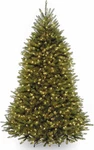 National Tree 7.5 Ft Dunhill Fir Pre-lit Christmas White Lights Stand. Fixed Price $321.98.