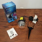 Show Lights Kaleidoscope Projector W/ Phone App Bluetooth Control 0848089. Fixed Price $24.95.