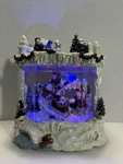 Kirkland Signature Winter Water Window Globe Snowman Christmas Penguin. Fixed Price $60.00.