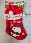 Peanuts Snoopy Baby's 1ST Christmas Stocking & Hat Dandee. Fixed Price $10.99.