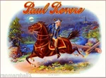 1904 Paul Revere Boston Smoke Vintage Cigar Tobacco Box Crate Inner Label Print. Fixed Price $10.63.