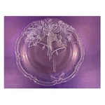 Mikasa Crystal Holiday Bells Christmas Platter 14.75" RC197/516 Exc Frees. Fixed Price $20.99.