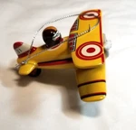 Royal Doulton Nostalgic Christmas Aeroplane Airplane Ornament Boxed # 40015493. Fixed Price $55.30.