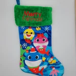 Baby Shark Pinkfong Christmas Stocking Ruz New Nickelodeon. Fixed Price $8.31.