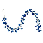 Vickerman N250102 6 Ft. Blue Ball Branch Garland 1-2 In.. Fixed Price $30.02.