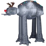 8.5' Gemmy Airblown Inflatable Christmas Star Wars At-at W/ Reindeer Antlers. Fixed Price $179.95.