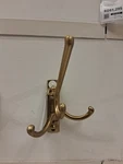Ikea Kampig 3-ARMED Swivel Hook, Brass-colour. Fixed Price $34.95.