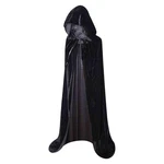 Hooded Cloak Long Velvet Cape For Adult Christmas Halloween Costumes Ho.... Fixed Price $15.24.