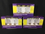 Light Keeper Pro C9 Clear Replacement Bulbs Lot Of New 120V 7W 60 Hz. Fixed Price $17.00.