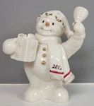 Lenox American By Design Annual Snowman 2012 Christmas 6 1/4" New In Box. Fixed Price $23.99.
