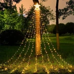 350 Led Star Waterfall Christmas Tree Lights 8 Modes Indoor/outdoor Decor Garden. Fixed Price $18.99.