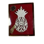 Lenox Christmas Tree Ornament Pineapple Tassel Dated 2003 New. Fixed Price $29.31.