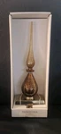 Dillards Southern Living Mercury Glass Finial Stocking Holder Gold Tone Nib. Fixed Price $38.00.
