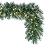 Vickerman 300" Cashmere Dura-lit Led Artificial Christmas Garland In Green. Fixed Price $385.52.