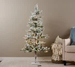 5' Twinkling Snowy Pine Christmas Tree By Valerie Parr Hill Clear. Fixed Price $75.00.
