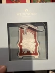 Wedgwood Santa Red Porcelain Hanging Christmas Ornament 2010. Fixed Price $75.00.