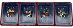 Debbie Mumm Snow Angel Village 4 Section Serving Tray Sakura Oneida As Is Chips. Fixed Price $9.99.