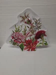 Michel Design Works Melamine Christmas Tree Plate SWTP361 11.5X12". Fixed Price $15.00.