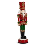 36" X 10" Red And Green Nutcracker 3-FT Multicolor Christmas Raz New 44512213. Fixed Price $279.95.