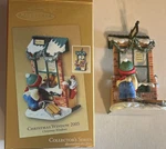 Hallmark Keepsake Club Exclusive Christmas Ornament Puppy Dog Pet Shop Window.. Fixed Price $11.48.