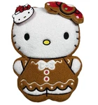 Sanrio Hello Kitty Holiday Christmas Gingerbread Pillow Aldi New. Fixed Price $25.00.