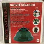 St. Nick's Choice Swivel Straight Holiday Christmas Tree Stand Holder. Fixed Price $99.99.