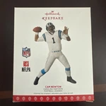 2017 Hallmark Keepsake Nfl Carolina Panthers Cam Newton Ornament. Fixed Price $19.99.