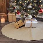 Ivenf Christmas Tree Skirt, Inches Small Double-layer 36-INCH, Brown. Fixed Price $26.05.