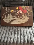 Bnib Vintage Stufio Nova W. Germany Winterland Oval Canap Tray 17 SA532/349. Fixed Price $20.00.