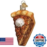 Old World Christmas Pecan Pie Blown Glass 2020 Unique Ornament. Fixed Price $30.57.
