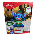 Lilo & Stitch Elf Inflatable Lighted Gemmy 4.5' Tall New Christmas. Fixed Price $22.49.