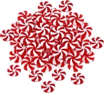 50PCS Christmas Ornaments Candy Cane Fake Peppermints Plast. Fixed Price $13.99.