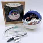 Hallmark Keepsake Over The Rooftops 1996 Light Magic Christmas Ornament Reindeer. Fixed Price $8.05.