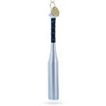 Silver Baseball Bat Blown Glass Ornament. Fixed Price $13.98.