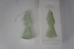Hallmark Keepsake Ornament Saint Nicholas Green Glaze Santa 2012 Tree Crystals. Fixed Price $7.96.