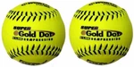 New Set 2 Balls Worth Sports Syco Super Gold Dot W00610536 SOFTBALL#560. Fixed Price $29.99.