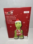 Comin 6.2FT Christmas Inflatables Outdoor Decorations Dinosaur. Fixed Price $40.00.