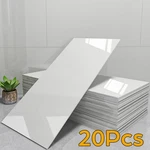 20PCS Wall Panels Peel And Pvc Imitation Artificial Marble Tiles Sticker. Fixed Price $33.91.