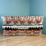 New Christmas Holiday Reindeer String Lights Set Of 10 Blowmold Indoor/outdoor. Fixed Price $25.49.