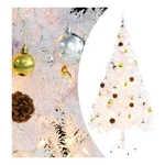 Bowery Hill Artificial Pre-lit Christmas Tree With Baubles White 5 Ft. Fixed Price $47.49.